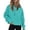 Mint Green Sweatshirts 1PC, variant on MEZZALL Sweatshirts For Women Solid Color Long Sleeve Hoodies Half Zip Cropped Pullover Quarter Zipper Fall Tops Clothes Basic Daily Outdoor Relaxed Fit Travel