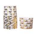 thumbnail image 1 of 50 Uds. Vasos de papel dorados 5,5 cm * 6cm * 7cm vasos para cupcakes navideños, 1 of 5