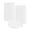 Blue/Baking Cup, variant on Foil Lux 10 oz Square White Aluminum Baking Cup - 4 1/4" x 4 1/4" x 1 1/2" - 100 count box