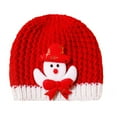 thumbnail image 4 of DHFJKG Winter Baby Christmas Beanie Knit Hat For Boys Girls Warm Yarn Infant Stocking Cap With Cute Animal Designs For Holiday Newborn Xmas Cozy Hats, 4 of 4