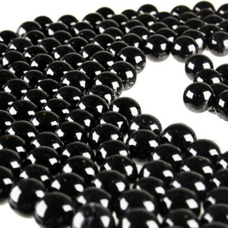 Cys Vase Filler Marbles Ggm004bk Black 1 Lbs Per Bag 24 Bags