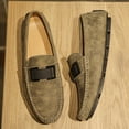 thumbnail image 4 of Men's Casual Loafers Slip On Leather Shoes Lightweight Driving Shoes Moccasins Classic Penny Loafer Flats Boat Shoes, 4 of 10