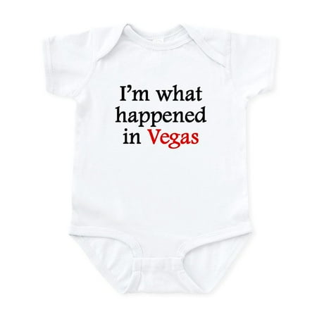 

CafePress - Im What Happened In Vegas Body Suit - Baby Light Bodysuit Size Newborn - 24 Months