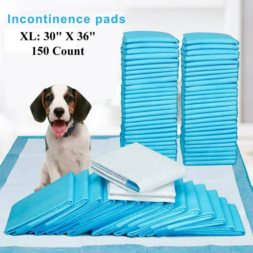 NEZO Super Absorbent Dog and Puppy Training Pads, Extra Large, 150