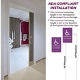 thumbnail image 4 of ADA CENTRAL SIGNS -6"X9" Accessible Sign – ADA Compliant Tactile Graphics Grade 2 Braille Text Wall Signs - Handicap Disabled Wheelchair Easy Access Sign for Office, Business, and Apartment, 4 of 7