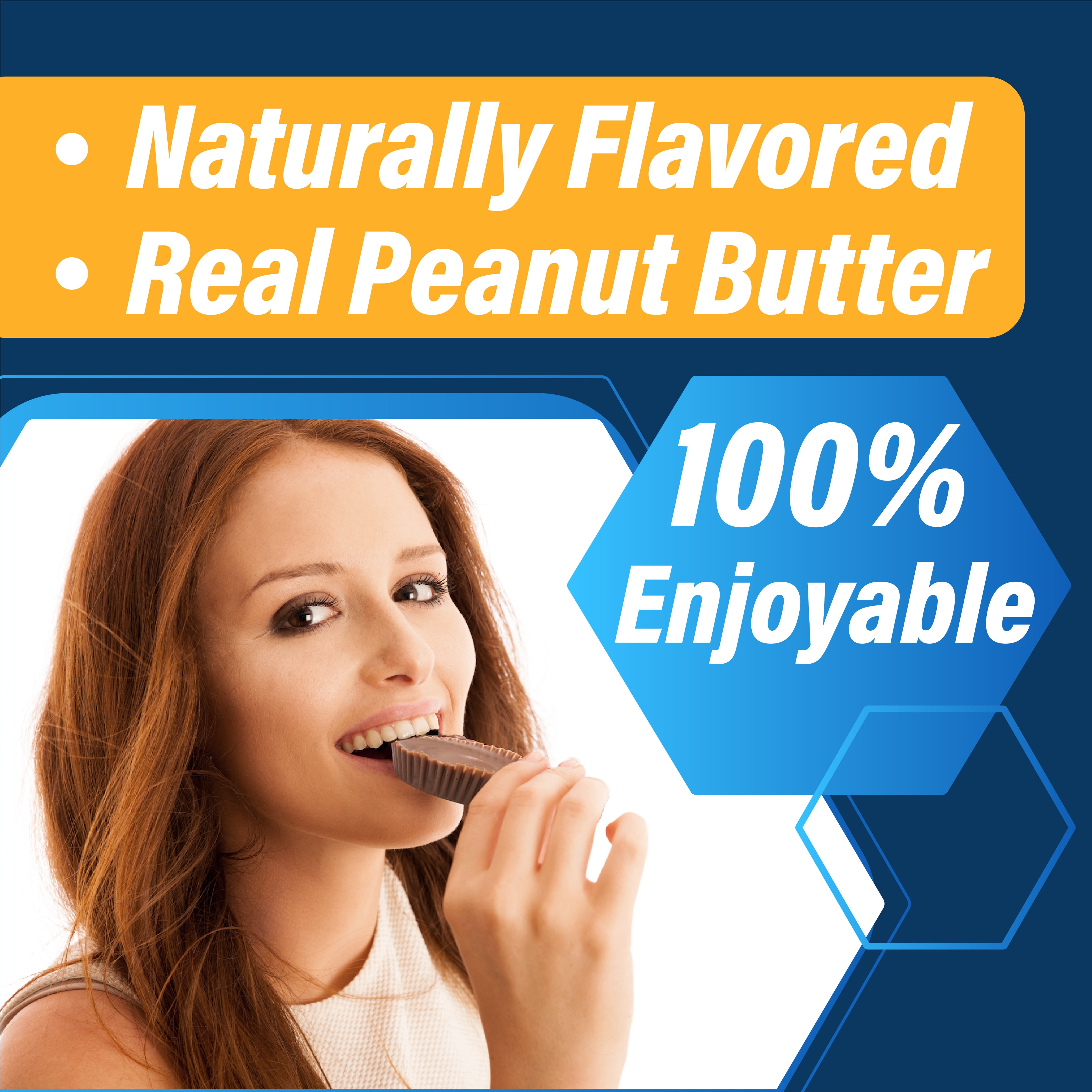 (2 pack) ReliOn Diabetic Friendly Snack Cup, Peanut Butter Cup, 14 Count