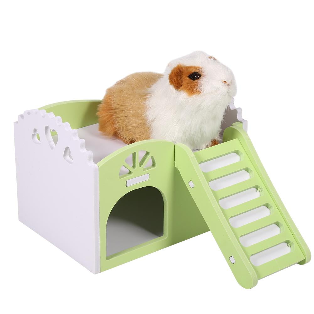 TOPINCN Guinea Pig House 3Colors Pet Hamster Rat Small Animal Castle