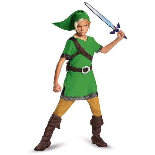 Sudadera Unisex Disguise Nintendo Zelda Link Clásico Talla L 10/12