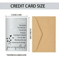 thumbnail image 3 of Engraved Wallet Card Insert Love Anniversary Steel Cards Metal Wallet Card, 3 of 9