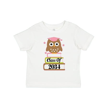 

Inktastic Class of 2034 Owl Girls Gift Toddler Toddler Girl T-Shirt