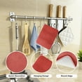 thumbnail image 6 of Microfiber Drain Drying Pad,16*18in Absorbent Dish Drainers,Countertop Drainer Mats,Water Insulation Dinnerware Protective Pad,for Home Kitchen Counter (Red), 6 of 6