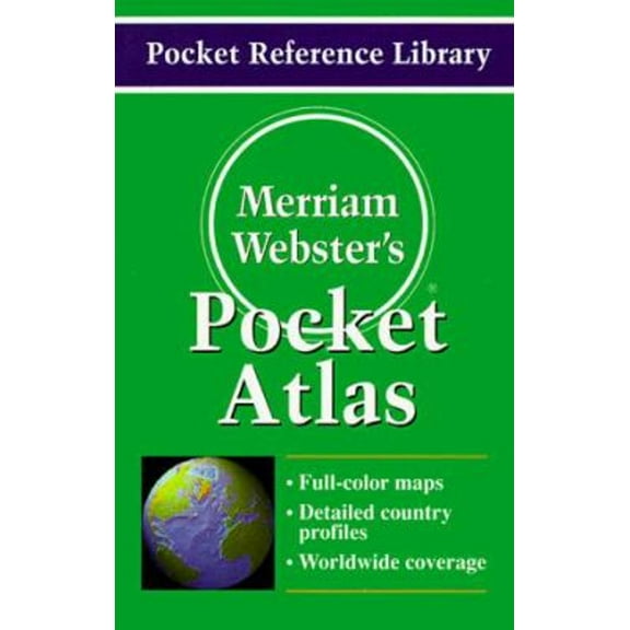 Pre-Owned Merriam-Webster's Pocket Atlas (Paperback) 9780877795155