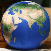 10.6Inch Super Cute Sun Plush Soft Pillow, Soft and Realistic Earth, Moon, Sun, Stuffed Plush Toy for Learning Science, Astronomy, Space, Blue Planet, Toy (Earth)