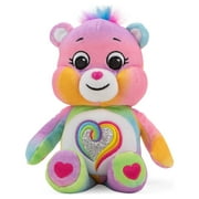 Care Bears 9" Bean Plush (Glitter Belly) - Togetherness Bear - Soft Huggable Material!