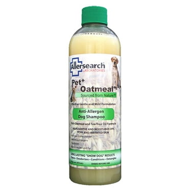 Allersearch Pet  Oatmeal Anti-Allergen Dog Shampoo 16 oz