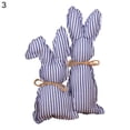 thumbnail image 2 of Cheers US 2Pcs Easter Farmhouse Rustic Bunnies Stuffed Fabric Bunnies Stuffed Bunny Ornaments Farmhouse Pastel Bunny for Spring Easter Basket Bowl Fillers Tiered Trays Rabbit, 2 of 7