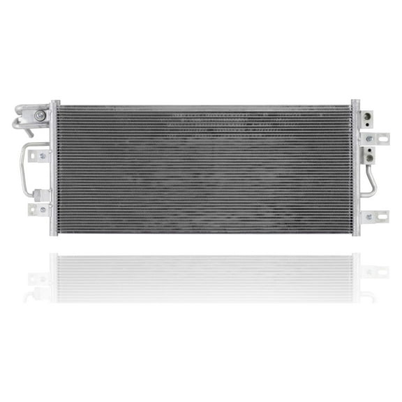 A/C Condenser - Pacific Best Inc For/Fit 4298 13-18 Ford Explorer/Police V6 3.5L Turbo w/Receiver & Drier