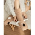 thumbnail image 3 of Thermal Socks for Women - Cozy Fleece Lined, Non-Skid Sole for Indoor/Outdoor, 3 of 5