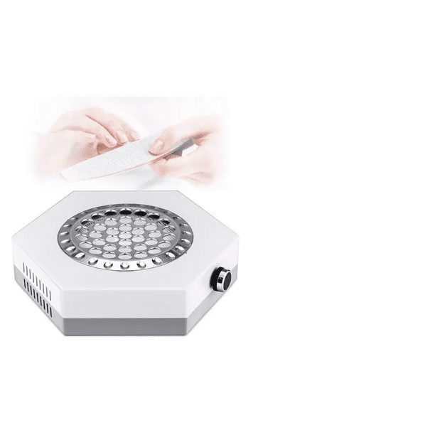Extractor De Polvo De Uñas Acrílico Aspirador Profesional Malubero Malu1137