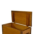 thumbnail image 3 of Evans Sports Wooden Accessory Case Storage Chest with Shaped Lid, Wildlife Wolf, 3 of 5