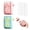 2pcs Pink+green, variant on Automatic Jump-Up Dental Dispenser with 50 Floss Picks, Portable Refillable Pick Case for Purse and Travel, Compact Toothpick Holder Storage Box for Home Office Hotel and Restaurant Oral Care