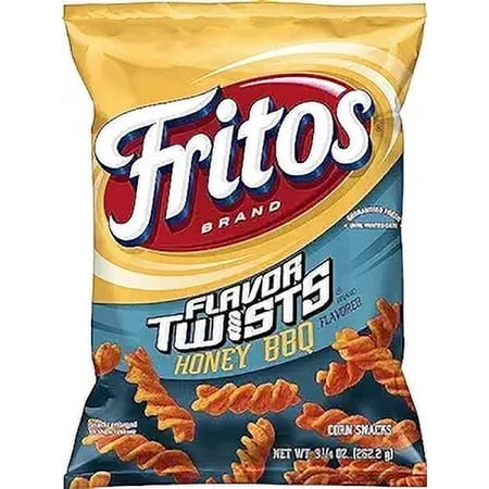 Fritos Twists Honey BBQ Flavored Corn Chips, 9.25 Ounce