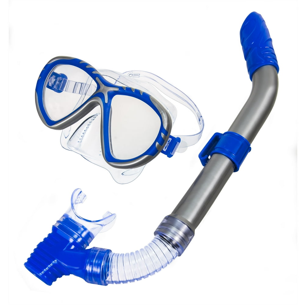 Youth Fiji Mask & Snorkel Swim Set Blue