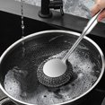 thumbnail image 3 of Brosse à Casserole en Acier Inoxydable avec Manche Long, Ensemble de Nettoyage, 3 of 5
