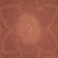 thumbnail image 1 of Ahgly Company Machine Washable Indoor Square Transitional Bright Orange Area Rugs, 7' Square, 1 of 7