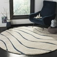thumbnail image 1 of Safavieh Florida Tabitha Tapis Abstract, gris clair / bleu, 5'3" X 7'6", 1 of 4