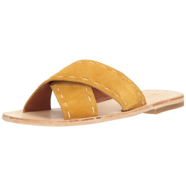 Frye avery pickstitch slide sale
