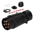thumbnail image 3 of Trailer Wiring Adapter, Simple Installation High Reliability Trailer Connector  For Trailer Rv Car For Commercial Vehicle, 3 of 8