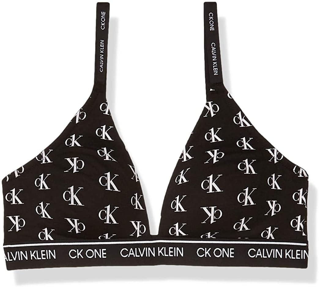 calvin klein lightly lined triangle bralette