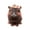 Sitting Position, variant on Cartoon Resins Pygmy Hippo Baby Figurine Miniature Statue for Home Decoration and Office Desk Book Shelf Ornament