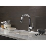 Delta Trinsic Single Handle Pull-Down Bar / Prep Faucet in Chrome 9959-DST