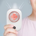 thumbnail image 3 of GUANGHONG Mini Fan 2000mah Rechargeable Personal Fan Summer Creative USB Charging Portable Silent Keychain Mini Fan Handheld for Travel Walking Hiking, 3 of 3