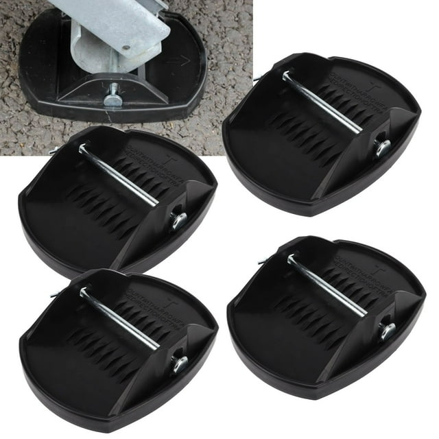 Jack Stand Leveller, Jack Pad Adapter Durable Direct Replacement High Strength Anti Slip Groove for RV