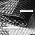 thumbnail image 3 of Buffalo Plaid Doormats Rug 27.5 x 43 Inches Black and White Checkered Rug Cotton Hand-Woven Front Doormat Outdoor or Indoor Rugs for Front Porch, Farmhouse, Entryway, 3 of 6