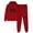Red, variant on Cotton Linen Lounge Sets for Women 2 Piece Two Piece Pants Set for Women Casual Women's Fashion Sports Casual Coat Long Pants Hooded Sweater Pants Set Long Sleeve Hooded Set