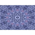 thumbnail image 1 of Ahgly Company Machine Washable Indoor Rectangle Transitional Purple Mimosa Purple Area Rugs, 2' x 3', 1 of 7