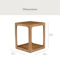 thumbnail image 3 of My Texas House Haven End Table, Living Room, Warm Brown, 3 of 8