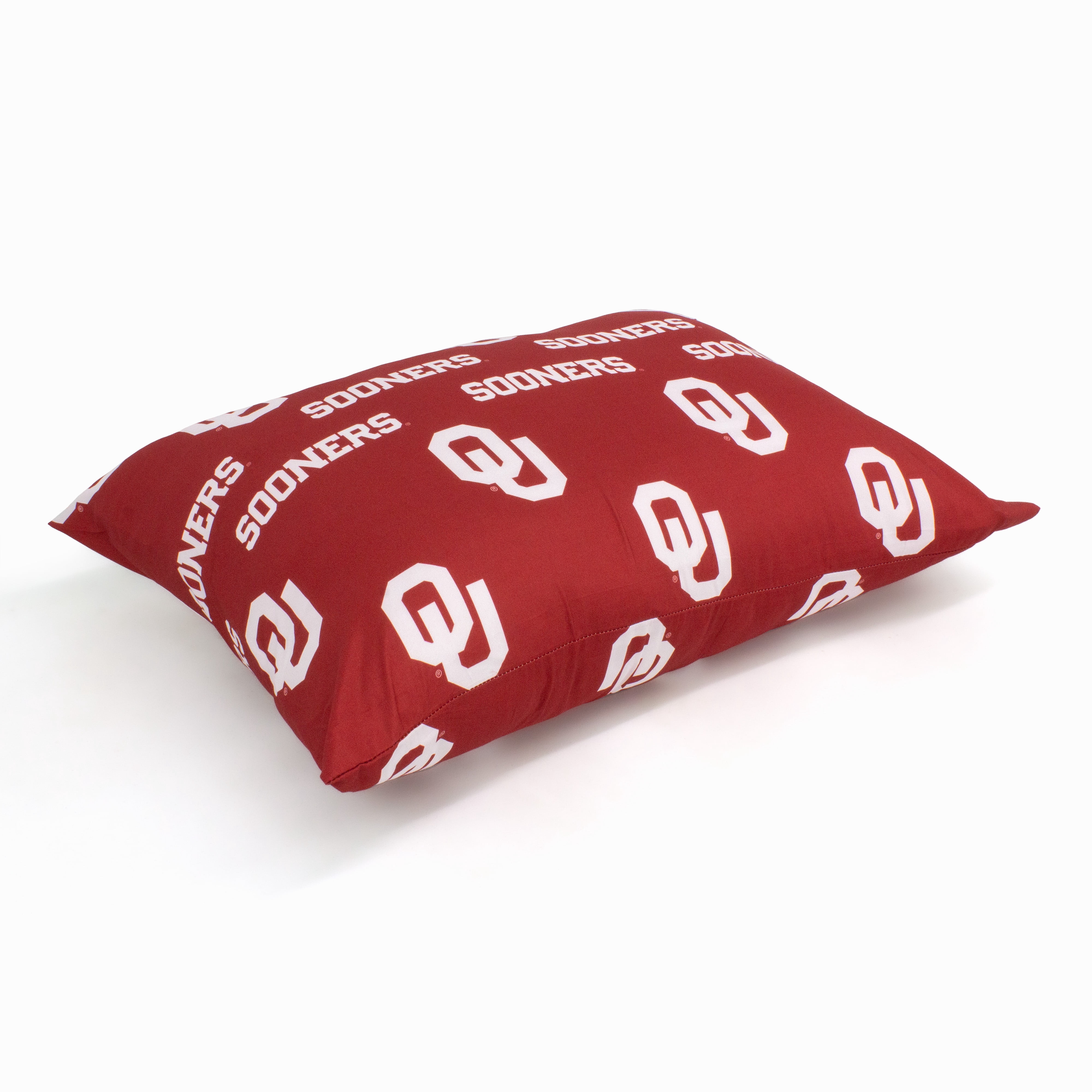 Oklahoma Sooners Pillowcase Pair, Standard, 20" x 30" (2 Standard Pillowcases)