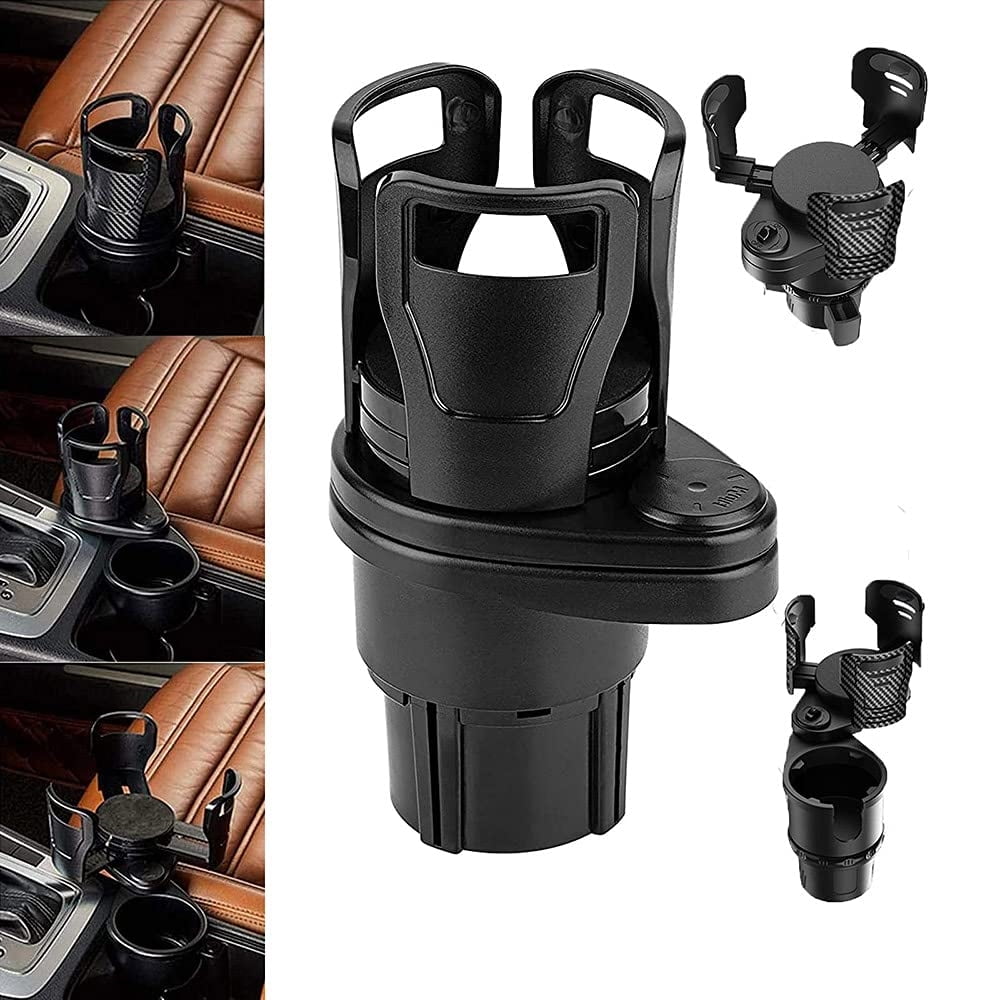 Multifunctional Car Cup Holder, 2 in 1 Car Cup Holder Expander Adapter