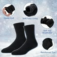 thumbnail image 3 of Fuzzy Slipper Socks 6 Pairs Soft Fluffy Cozy Winter Warm Fuzzy Crew Socks Winter Comfy Microfiber Socks Fluffy Socks for Women Winter Sleeping Socks, 3 of 7