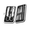 thumbnail image 3 of Fyydes Nail Cutter Set, Nail Clippers Set,8 Pcs Stainless Steel Nail Scissors Cutter Clippers Set Fingernail Toenail, 3 of 7