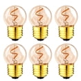 thumbnail image 1 of 2W Amber Light Bulbs, Decorative Led For Multi Usage In Indoor And Outdoor Applications (G40), 1 of 6