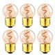 thumbnail image 1 of Bombillas LED de color ámbar regulables de 2 W, estilo antiguo, para crear un ambiente acogedor en candelabros y apliques de pared (G40), 1 of 6