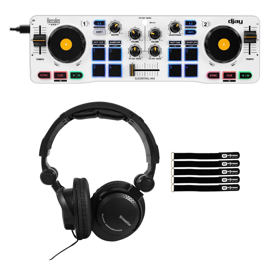 Dj Tech MYSCRATCHPACK Usb Dj Midi Controller W/ Headphones