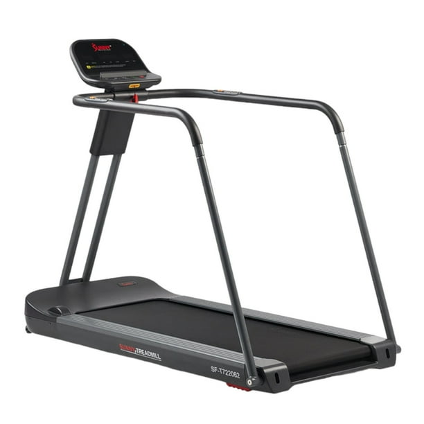 Sunny Health & Fitness caminadora con pasamanos /running treadmill with handrails