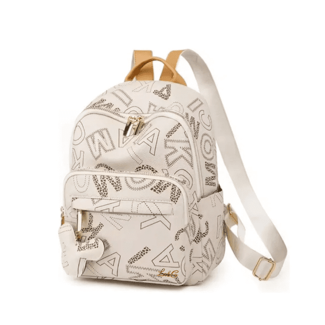 Bolsa Mochila Mujer Casual Lab.G, Beige